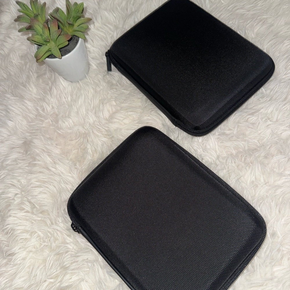 2 Black Carrying Cases